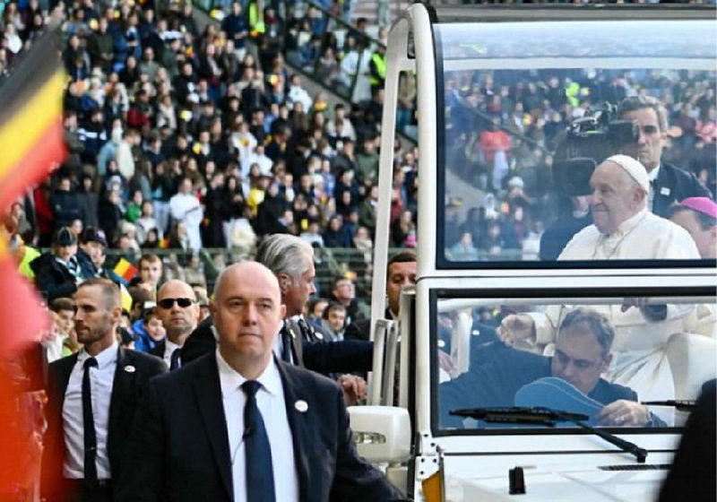 The visit of Pope Franciscus